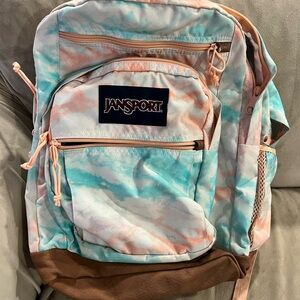 JanSport Pastel Tie-Dye Backpack